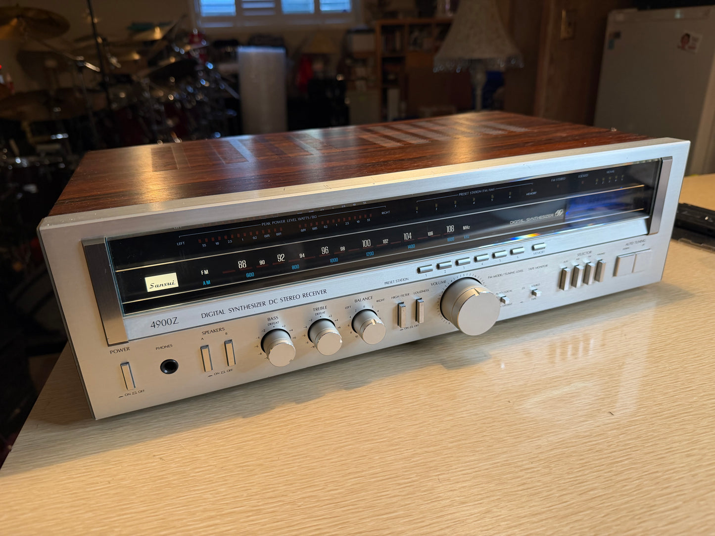 Sansui 4900Z Digital Synthesizer DC Stereo 55WPC Receiver *SERVICED* Excellent🔥