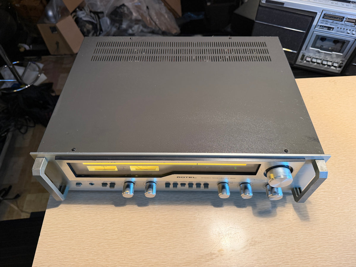 Rotel RX-603 AM/FM Stereo Tuner Amplifier Receiver-Fully Serviced/Recapped Beaut