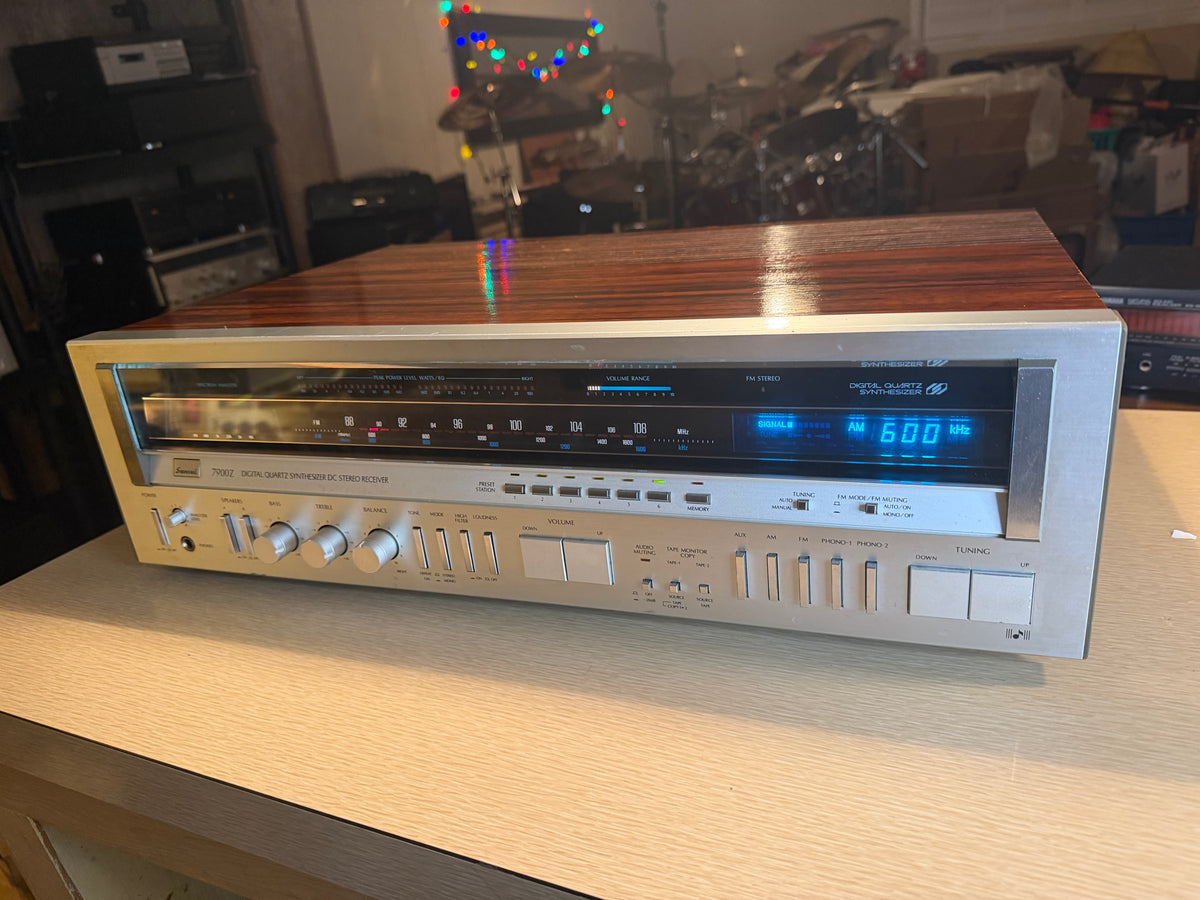 Sansui 7900Z Am/Fm Quartz Stereo Receiver 100WPC Monster Freshly Serviced Beauty