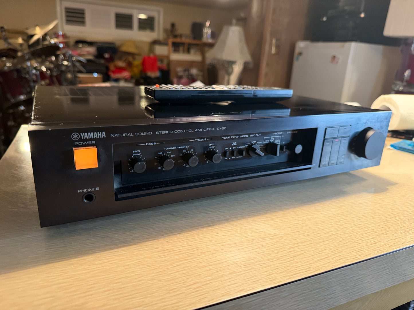 Yamaha C-50 Natural Sound Stereo Control Pre Amp/Amplifier Full Fresh Service🎶