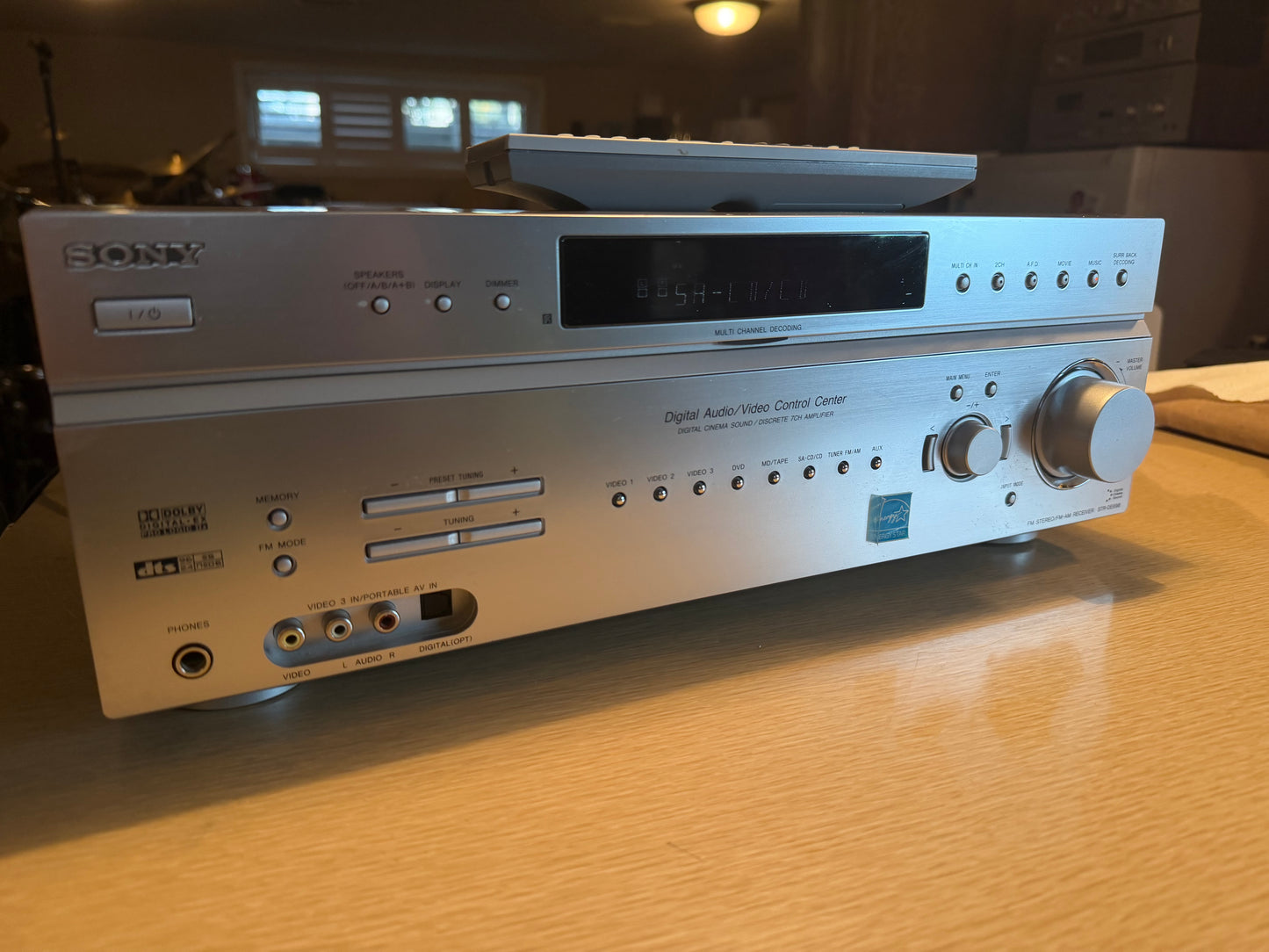 Sony STR-DE698 Digital AV Control Receiver Phono RDS 6 Ch Fresh Service 90WPC🔥