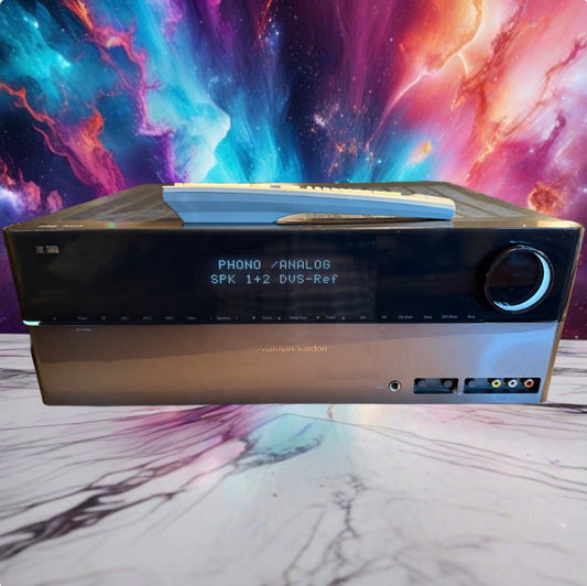Harman Kardon Stereo HK3490 Stereo Receiver Fresh Service Remote Bundle 120WPC🔥