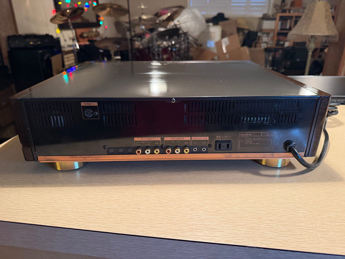Vintage Sony LDP-900 LaserDisc Player | High-End G-Chassis Japanese Pro Serviced