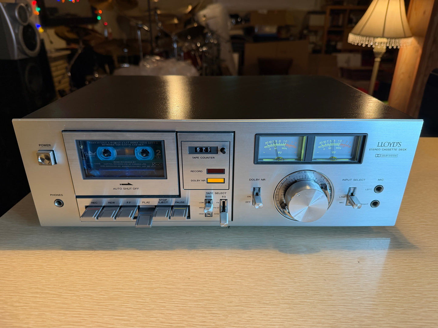 Vintage Lloyds H249 Cassette Deck Stereo Tape Player FRESHLY Serviced X Rare🔥🎶