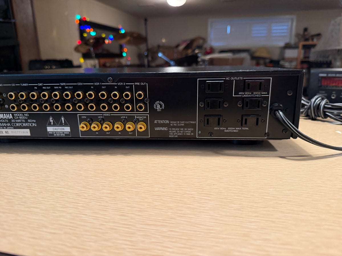 Yamaha CX-800 U Stereo Control Amplifier Japan Fresh Full Service High End🎶🔥