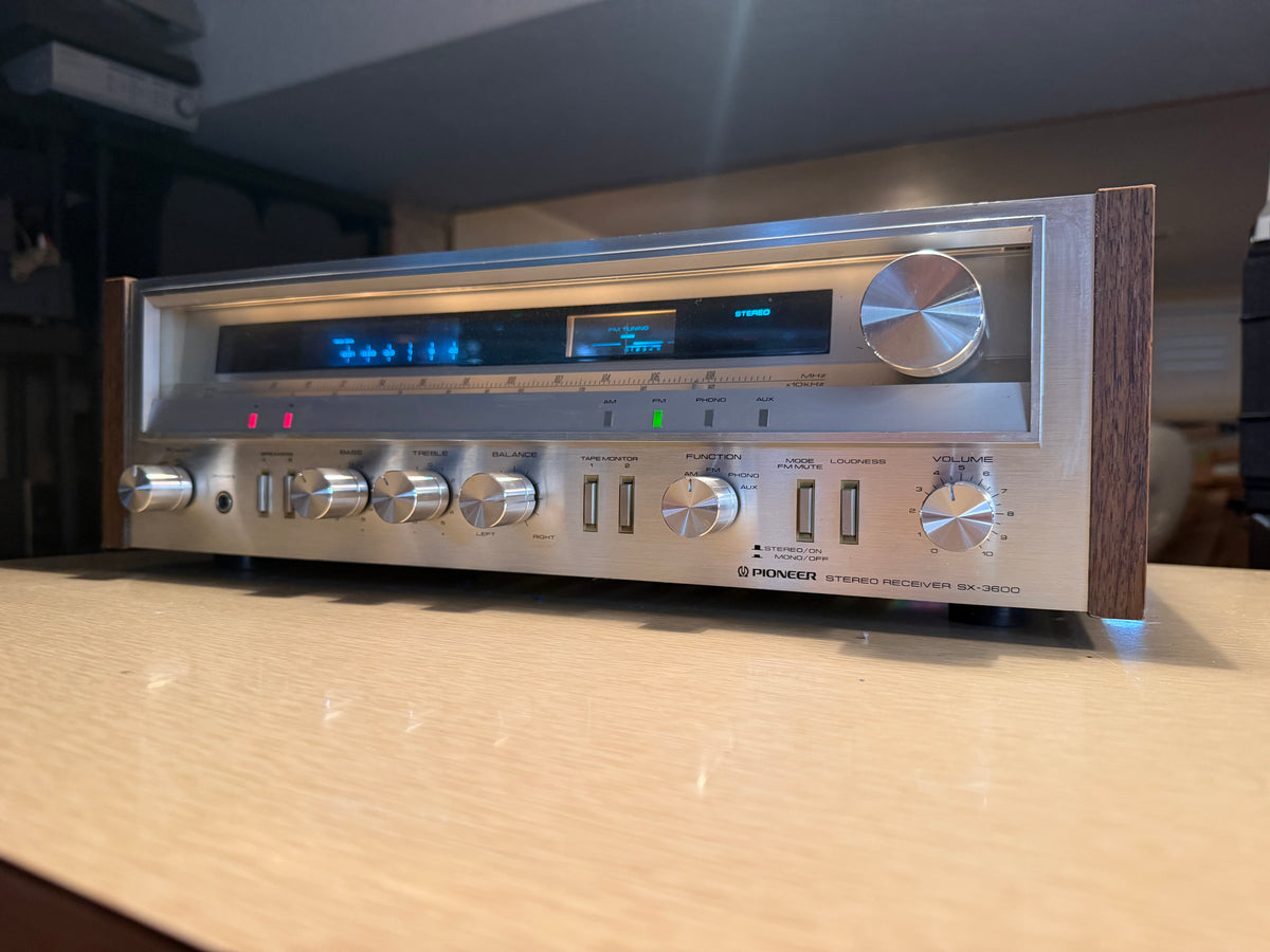 Pioneer SX-3600 Stereo Receiver Near Mint Full FRESH SERVICING Beautiful Sound🎶