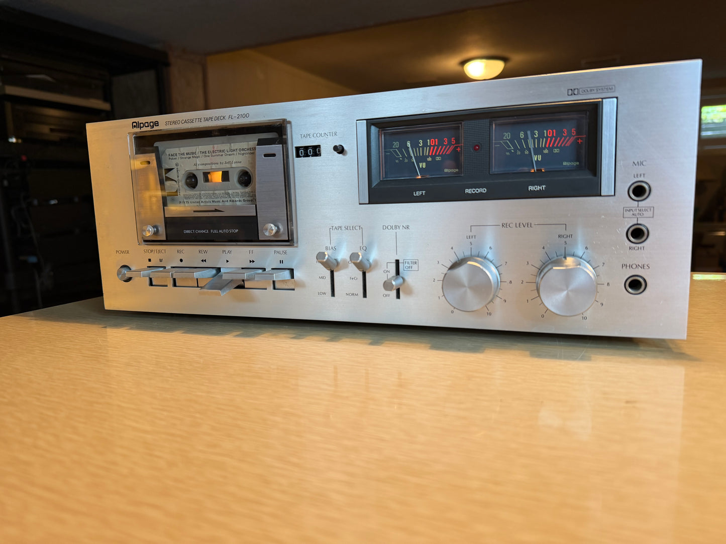 Alpage (Luxman) FL2100 Audiophile Cassette Deck FRESH SERVICING ✅ VU Meters💎