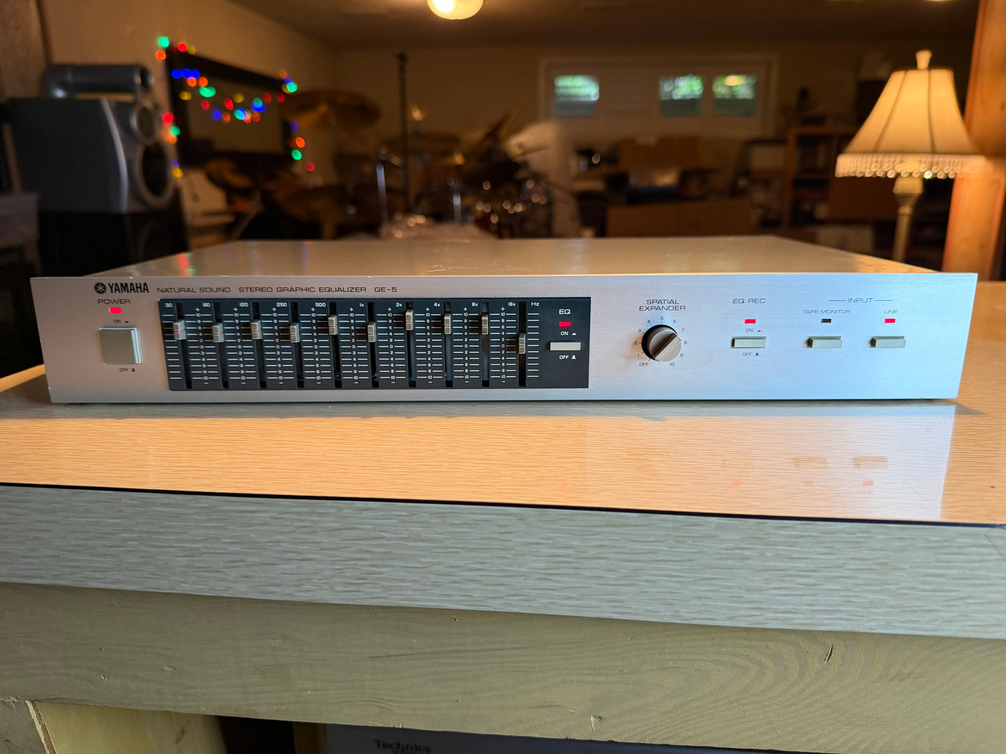 Yamaha GE-5 Stereo Graphic Equalizer Natural Sound Series FRESH SERVICE V Rare🔥