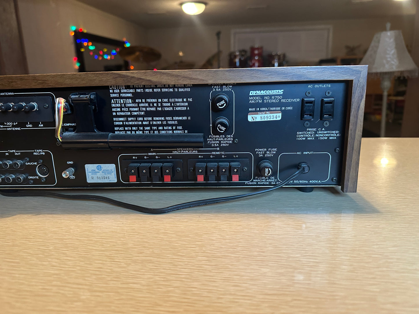 Vintage Dynacoustics Solid State Receiver Vu Meters Extremely Rare Serviced🔥🎶