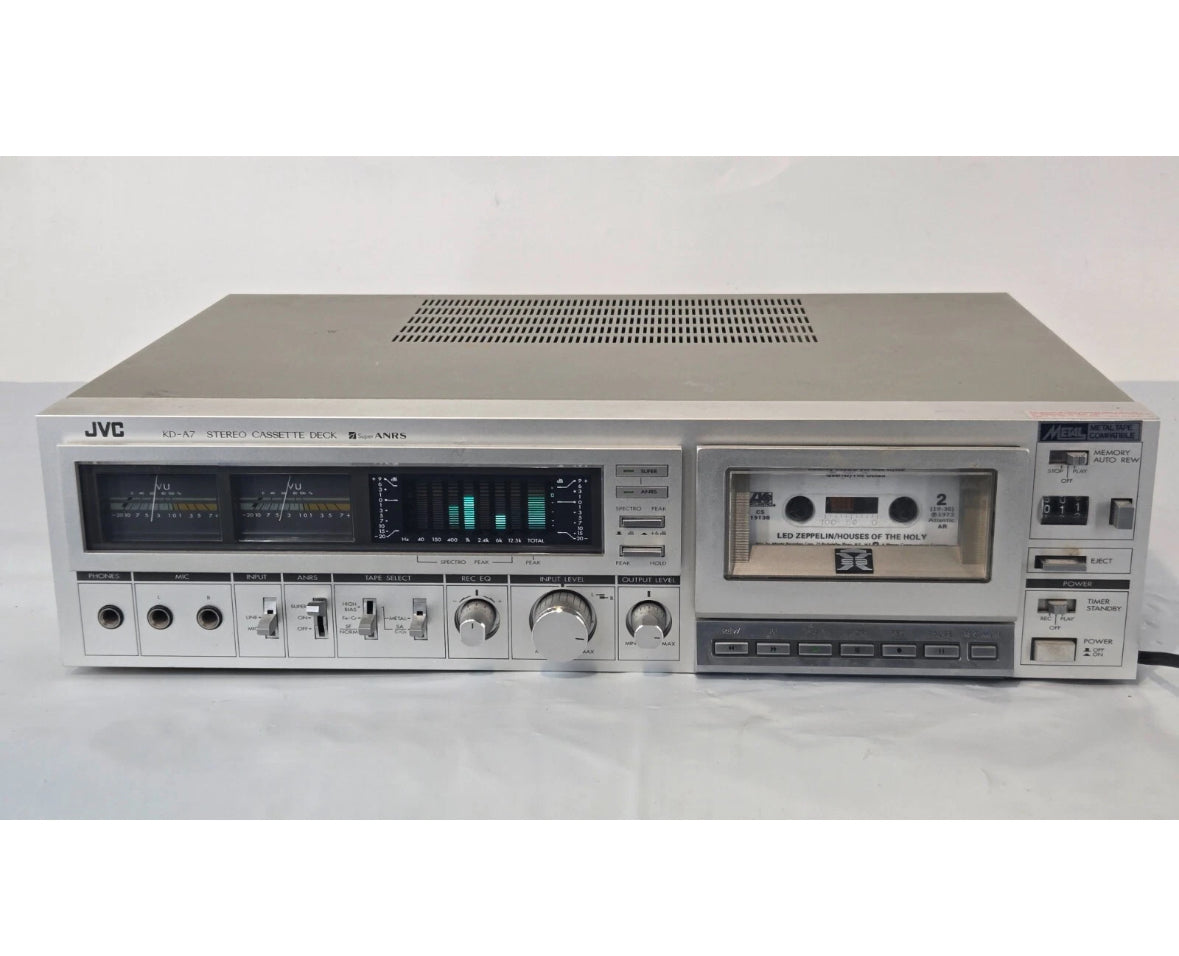 Vintage High End JVC KD-A7 Stereo Cassette Deck+Analyser Extremely Rare Working