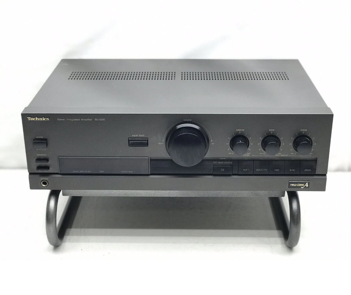 Vintage Technics SU-G50 Stereo Integrated Amplifier W/ ST-K50 Tuner Tested 🔥
