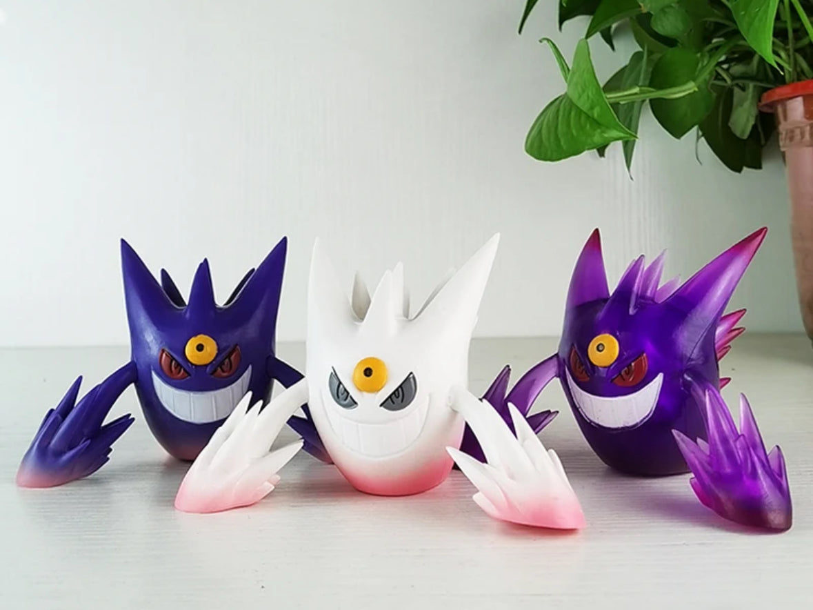 1 New Mega Gengar Shiny, Dark Purple, Light Purple 10Cm Action Figure Toy Pokemon