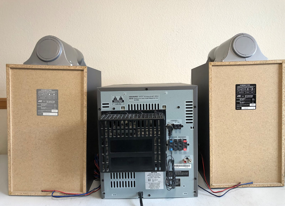 JVC MX-GT88 Compact Component Stereo System Great Condition Fully Functional