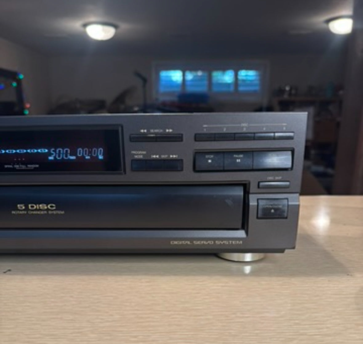 Technics SL-PD847 5 Compact Disc MASH Changer Player Japan Tested *Serviced*