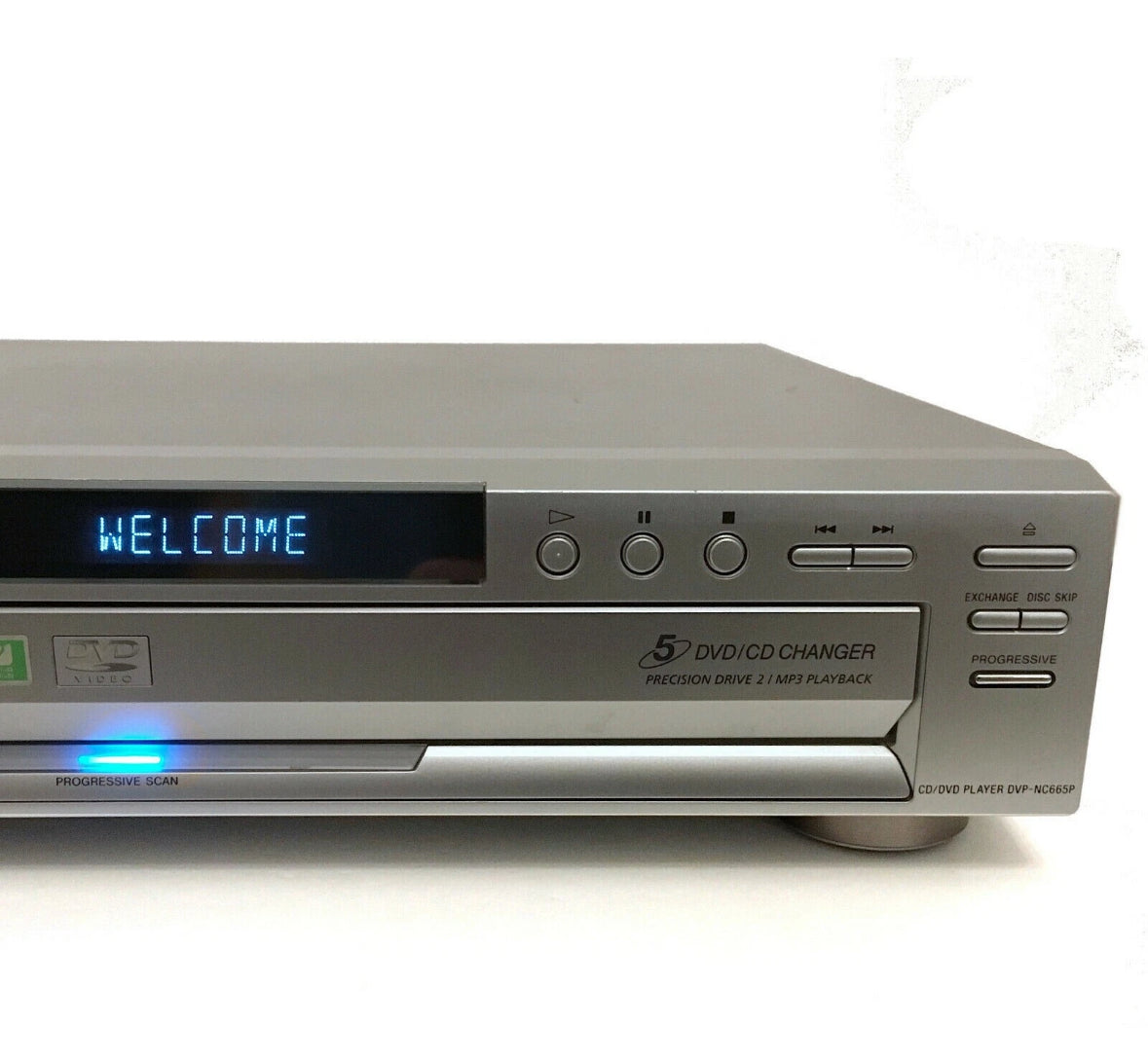 Sony DVP-NC665P 5-Disc Precision Cinema Progressive DVD/CD Changer w/NEW Remote!