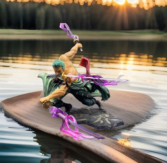 One Piece Roronoa Zoro Anime Figure Heads And 10cm Tall Gift Idea