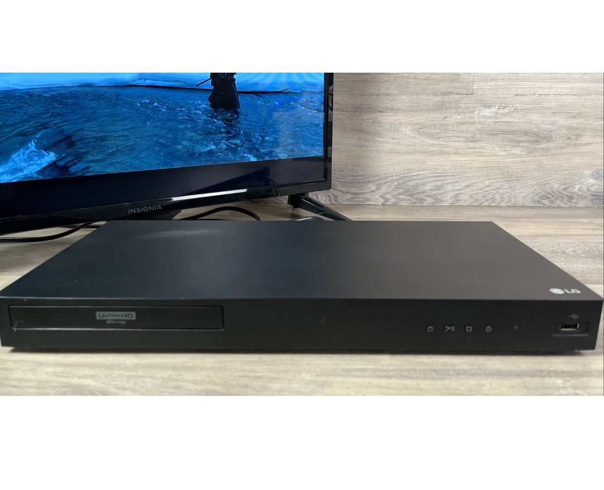 LG UBK80 4K ULTRA HD 3D Blu-Ray Disc Player with new Remote