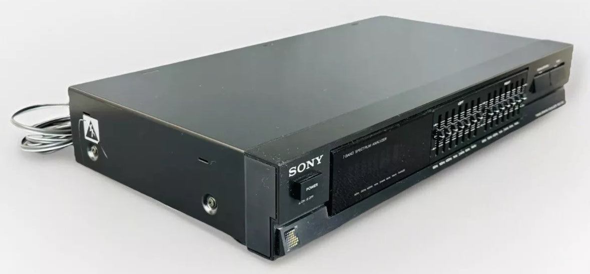 Sony 7-Band Graphic Equalizer w/ Spectrum Analyzer  SEQ-300 Japan Great Cond!