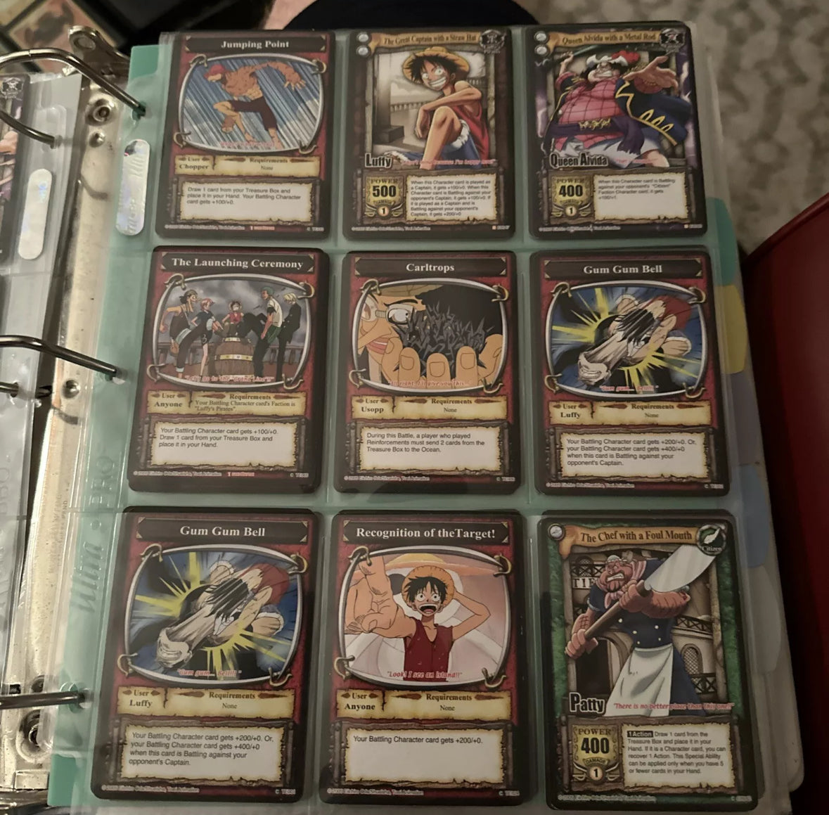 Vintage One Piece  - Large Card Lot Lots Of Rares! 2005 54 Cards Total Mostly LP