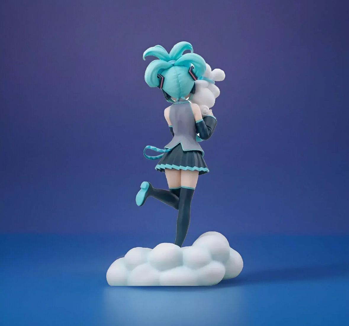 Hot 21CM Anime Hatsune Miku X Cinnamoroll Figure Anime Peripheral Collectible