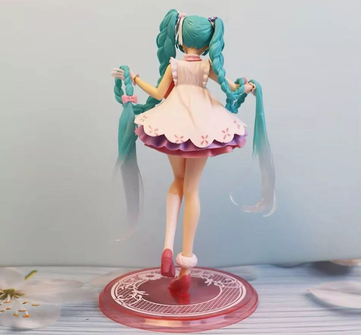 20cm Project DIVA Arcade Pink Cherry Hatsune Miku Figure Anime Figurine Girl Toy