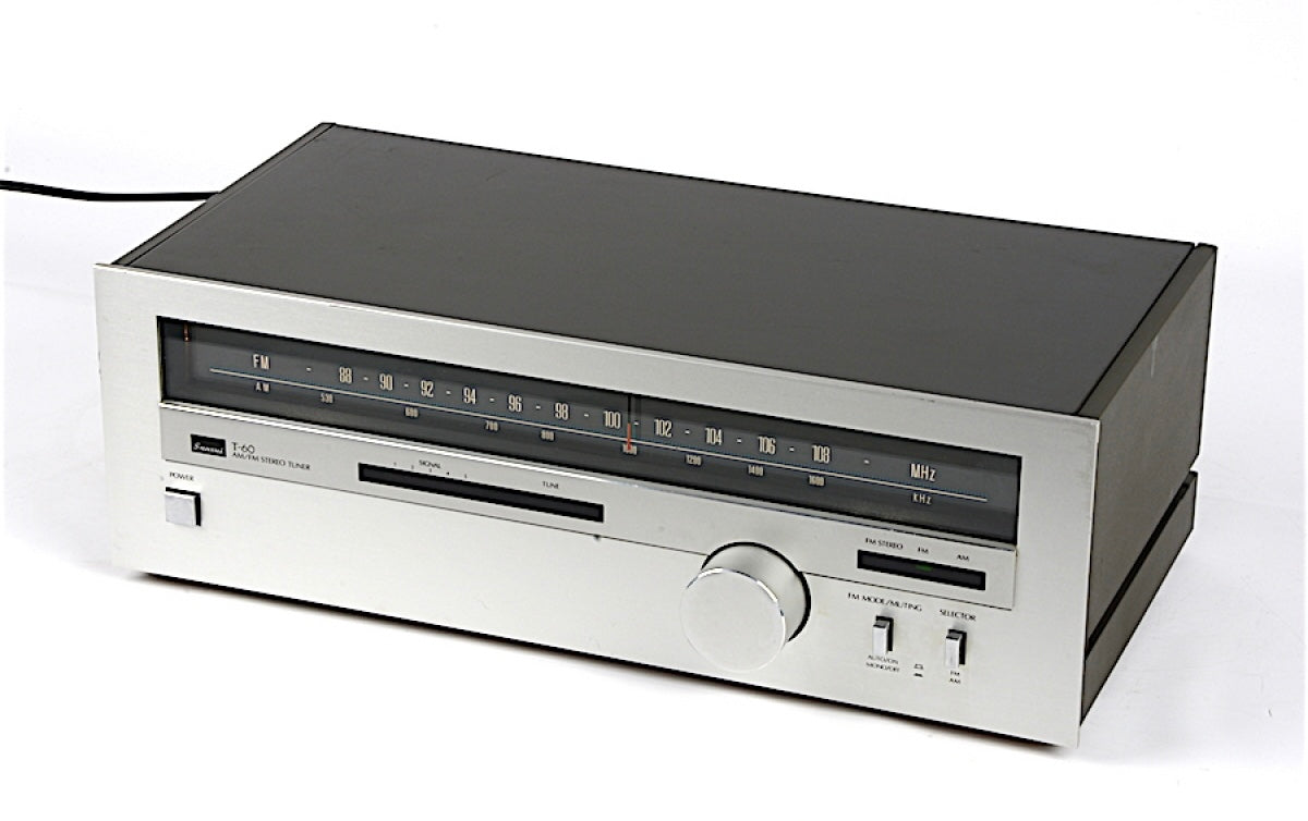 Vintage High Fidelity Sansui T-60 AM/FM Stereo Tuner TESTED Audiophile V Rare!