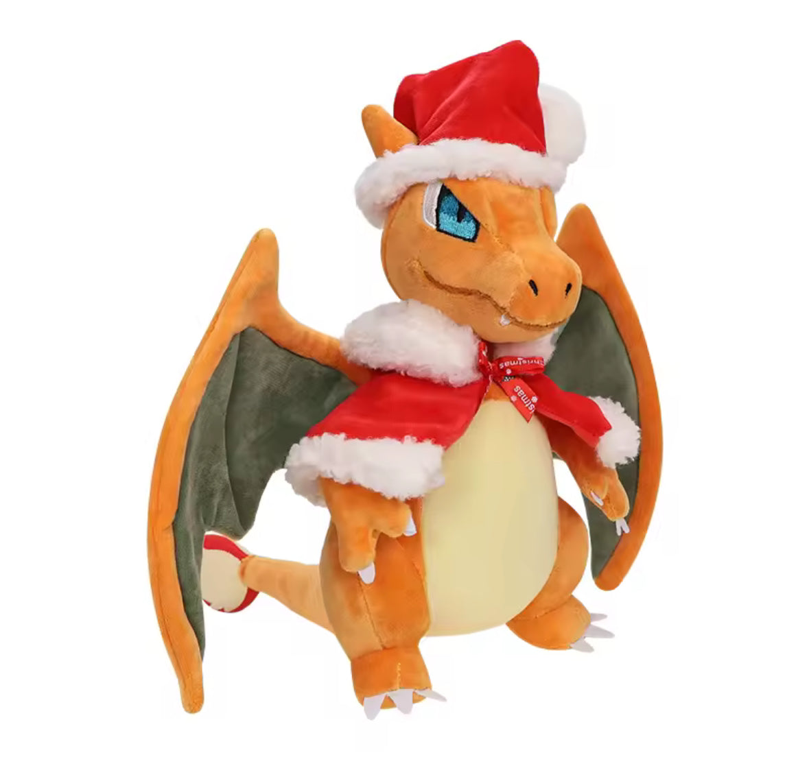 NEW Christmas Pokemon Charizard Soft Stuffed Doll Kids Child Xmas Holiday Toy