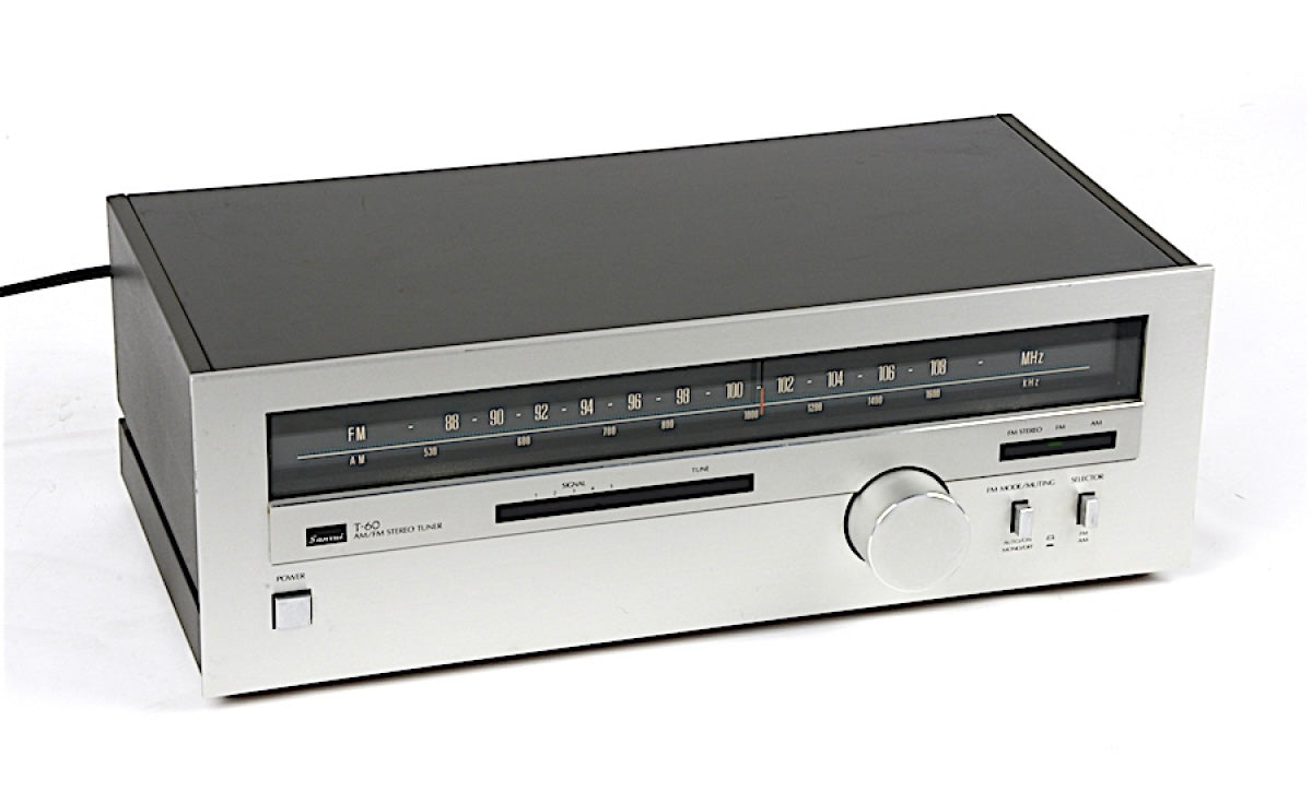 Vintage High Fidelity Sansui T-60 AM/FM Stereo Tuner TESTED Audiophile V Rare!