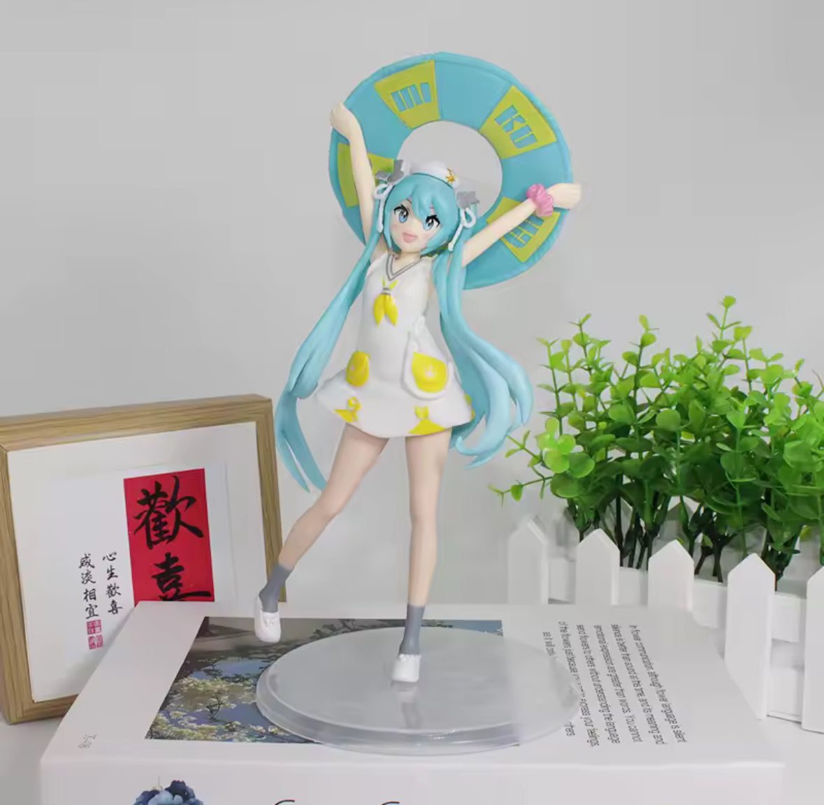 20cm Fashion Hatsune Miku Anime Figure Kawaii Gift New In Box