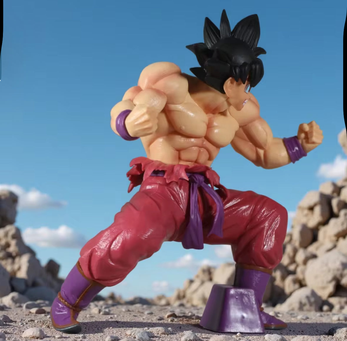 Dragon Ball Z 20.5cm Kaiouken Son Goku Action Figure Figurine Brand New Gift