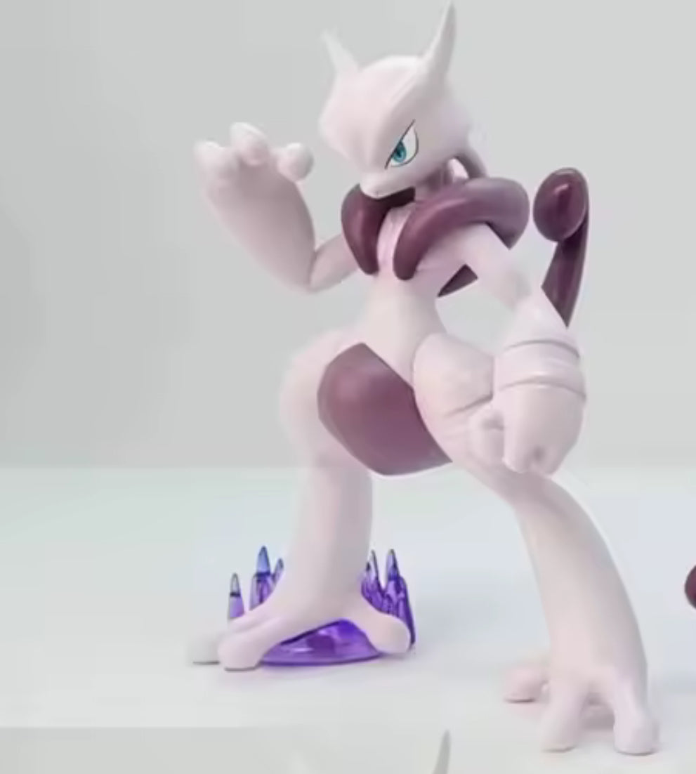 12cm Anime Pokemon Figure Mega Mewtwo Action Figure Brand New Gift Idea
