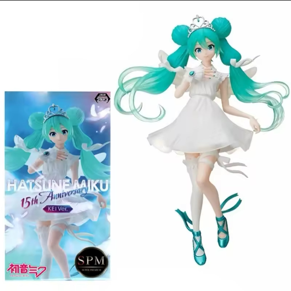 21CM Hatsune Miku Figure Hot Anime 15th Anniversary Edition NIB