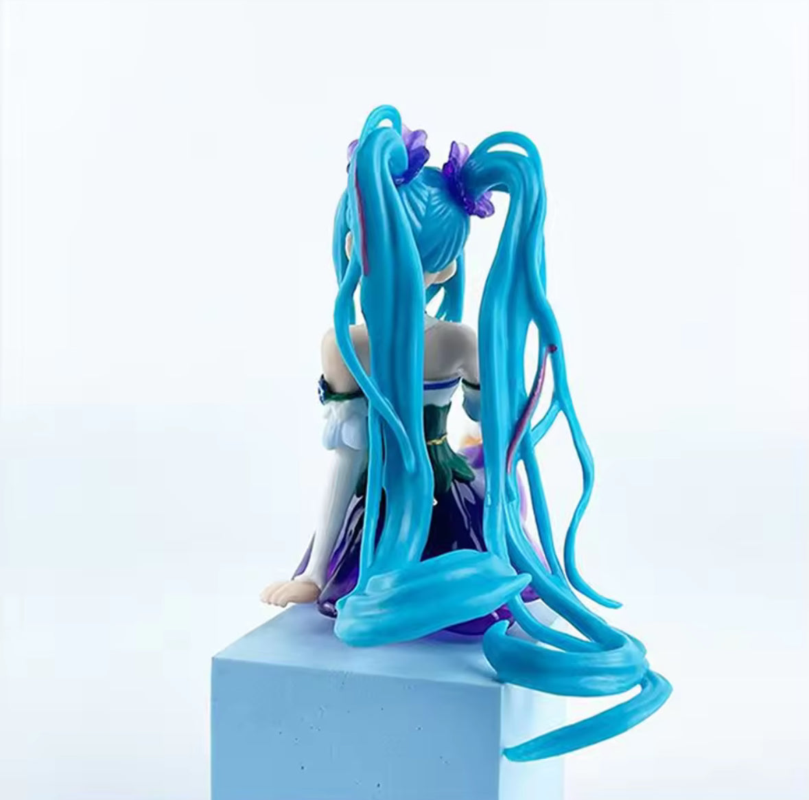 15cm Anime Figure Hatsune Miku Morning Glory Fairy Noodle Stopper New In Box