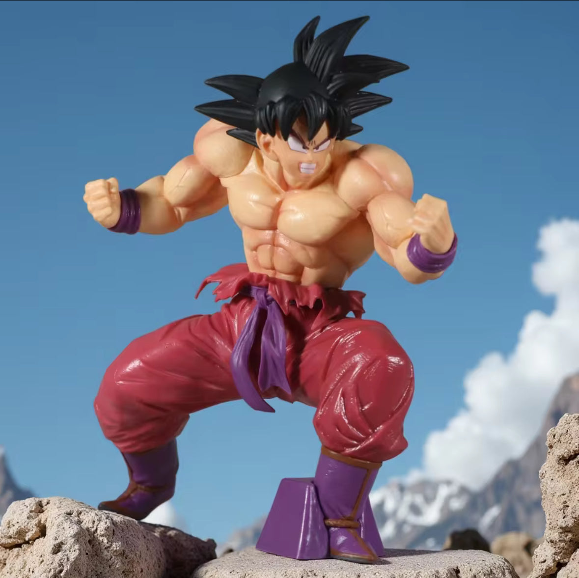 Dragon Ball Z 20.5cm Kaiouken Son Goku Action Figure Figurine Brand New Gift