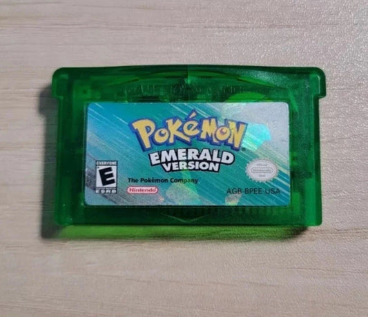 Gameboy Advance Pokemon Emerald Version Tested Authentic & Very Good Condition