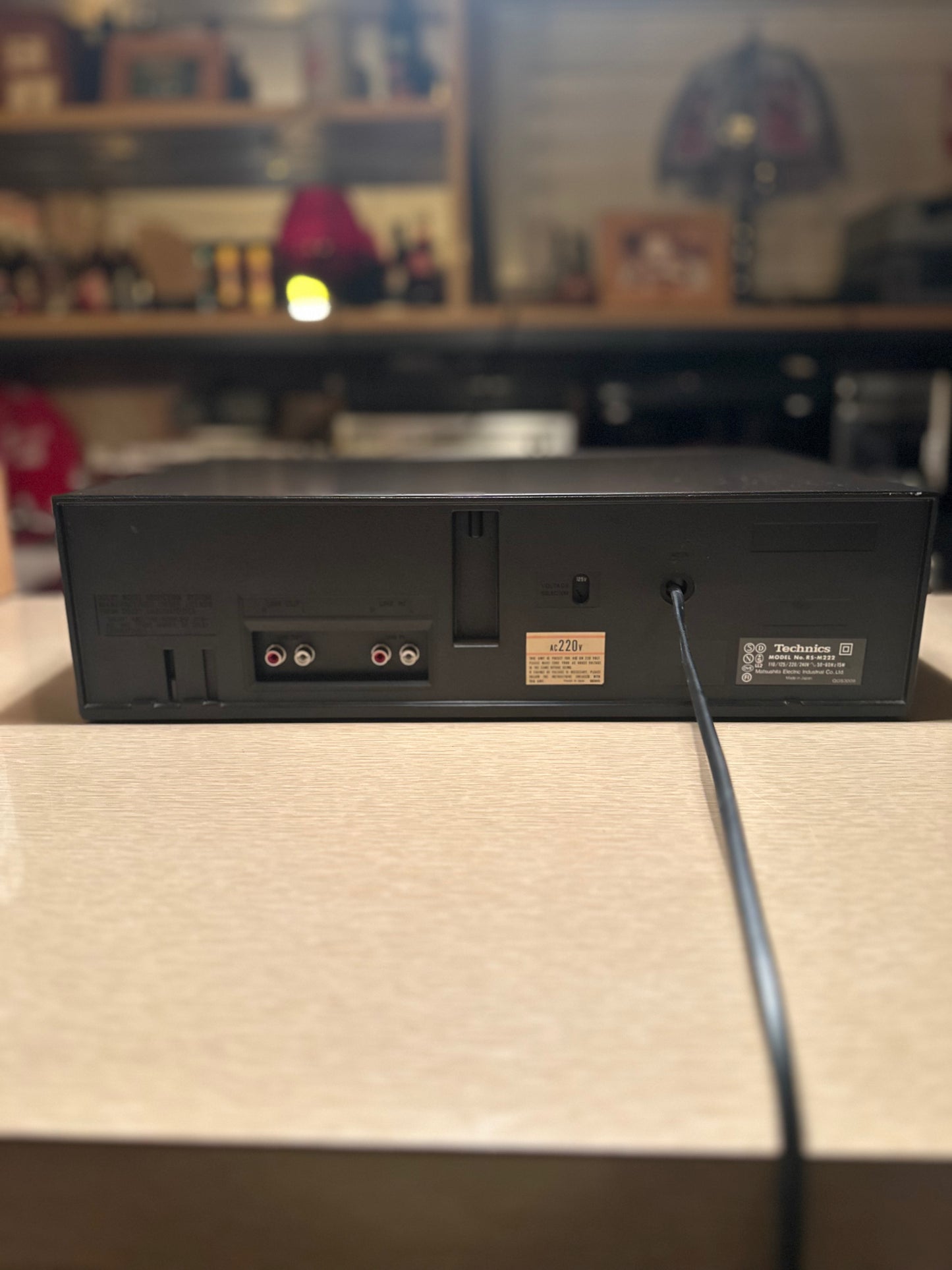 Vintage High End TECHNICS RS-M222 Double Cassette Deck M222 New Belts Serviced🔥