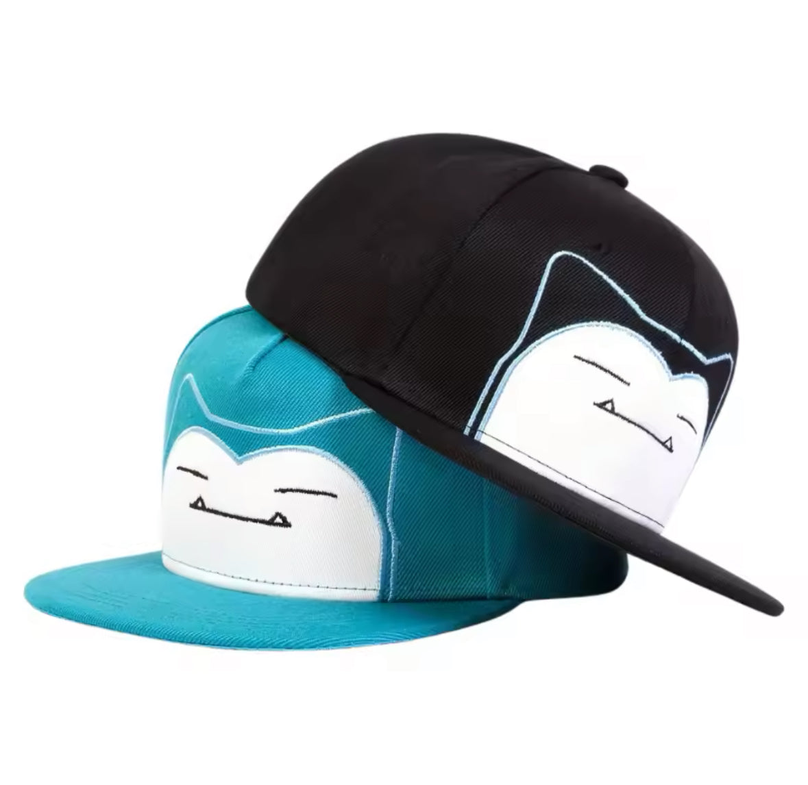 Snorlax Black Adjustable Baseball Cap Hat Pokemon Kawaii Anime Brand New