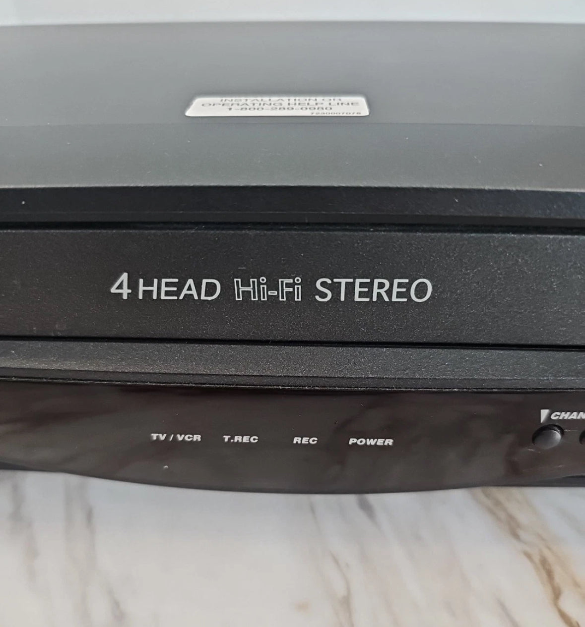 Sansui VHF6012 VCR HIFI Stereo 4-Head VHS Player / Recorder Tested Working