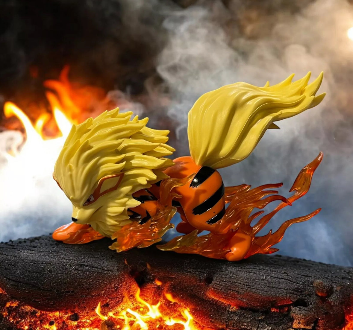 Pokémon 12cm Battle Feature Figure - ARCANINE New With Box Toy