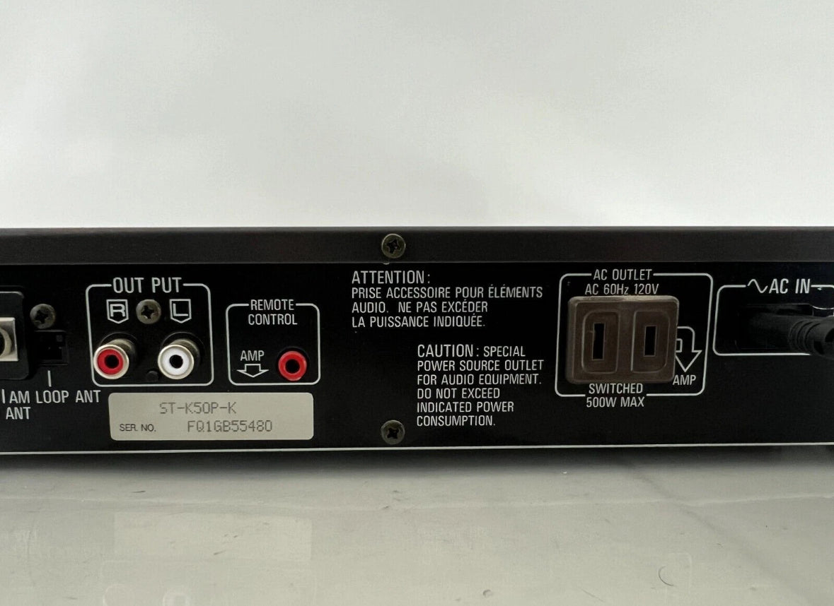 Vintage Technics SU-G50 Stereo Integrated Amplifier W/ ST-K50 Tuner Tested 🔥