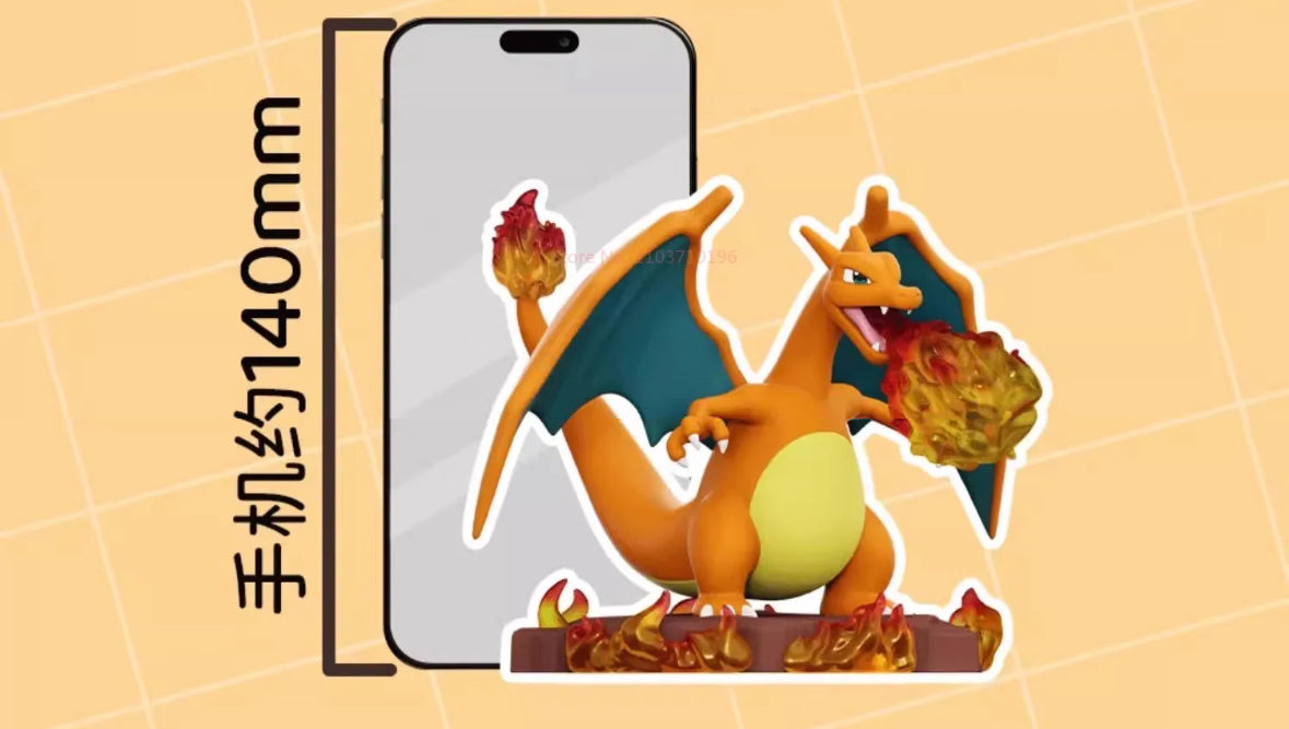 Genuine Nintendo Pokemon Blast Burn Battle Moment Action Figure Charizard New!