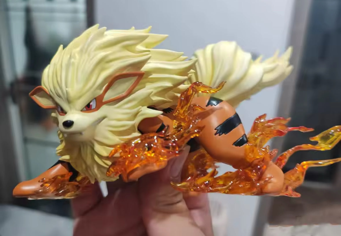 Pokémon 12cm Battle Feature Figure - ARCANINE New With Box Toy