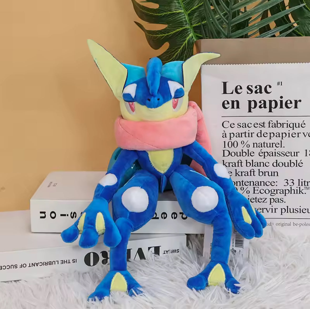 26cm Pokemon Plush Blue Greninja EX 214 Special Illustration Brand New Gift Idea