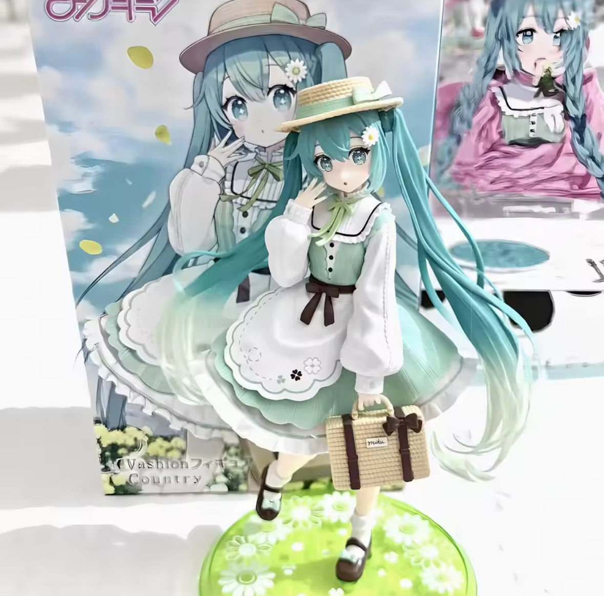 Judai Fashion Hatsune Miku Country PVC Action Figure Model 18cm New In Box