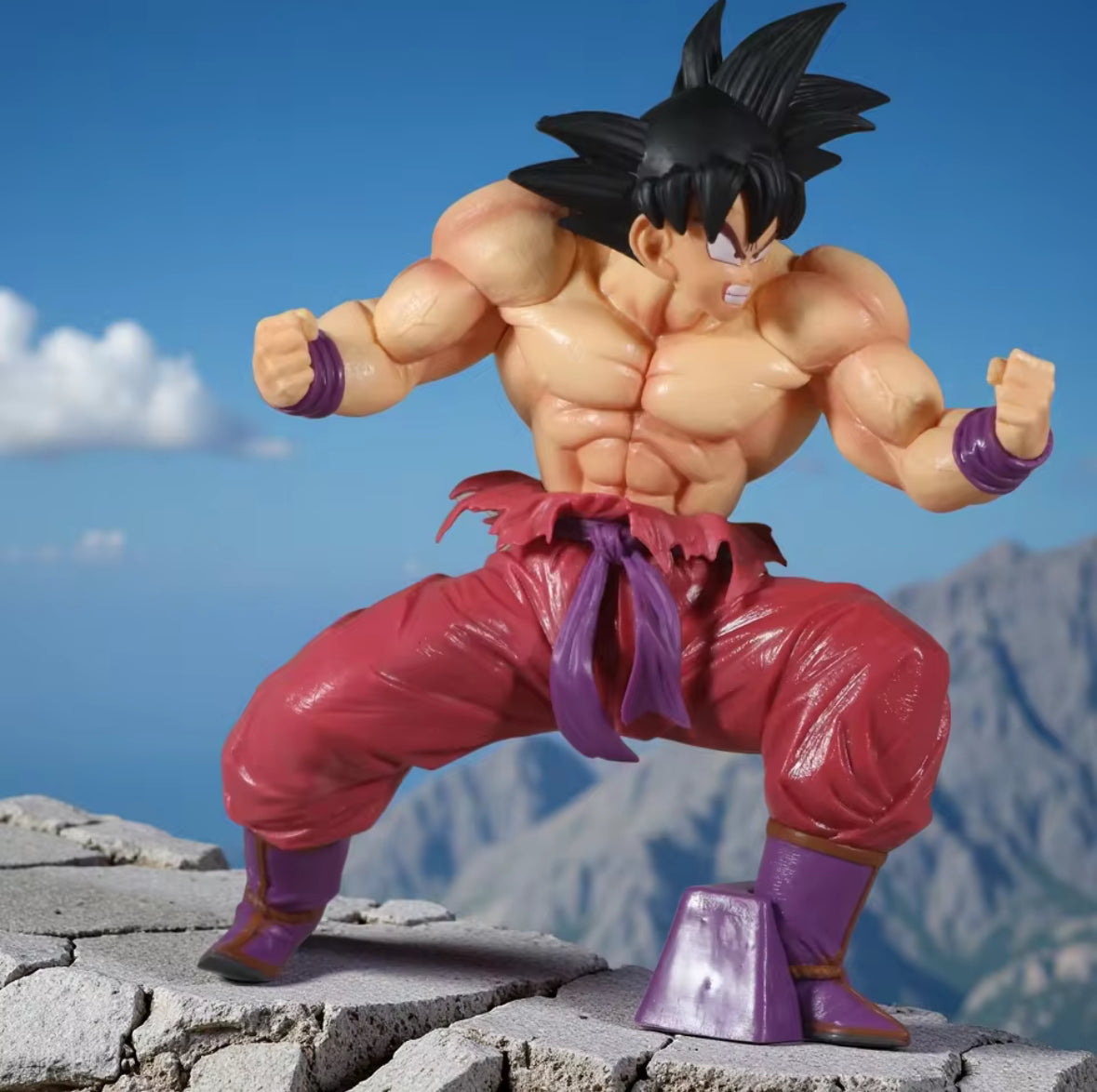 Dragon Ball Z 20.5cm Kaiouken Son Goku Action Figure Figurine Brand New Gift