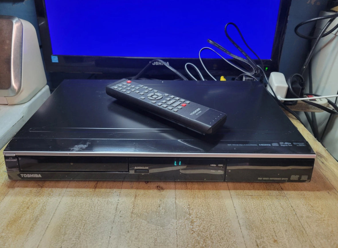 Toshiba DVD Recorder/Player with HDMI 1080p Upscaling & Remote DR430KC TESTED