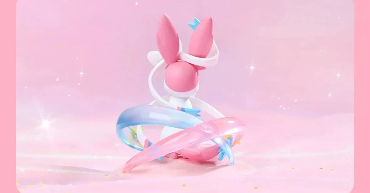 Funism Pokémon Eevee Evolution Series New In  Box Sylveon 14cm Tall 12cm Wide