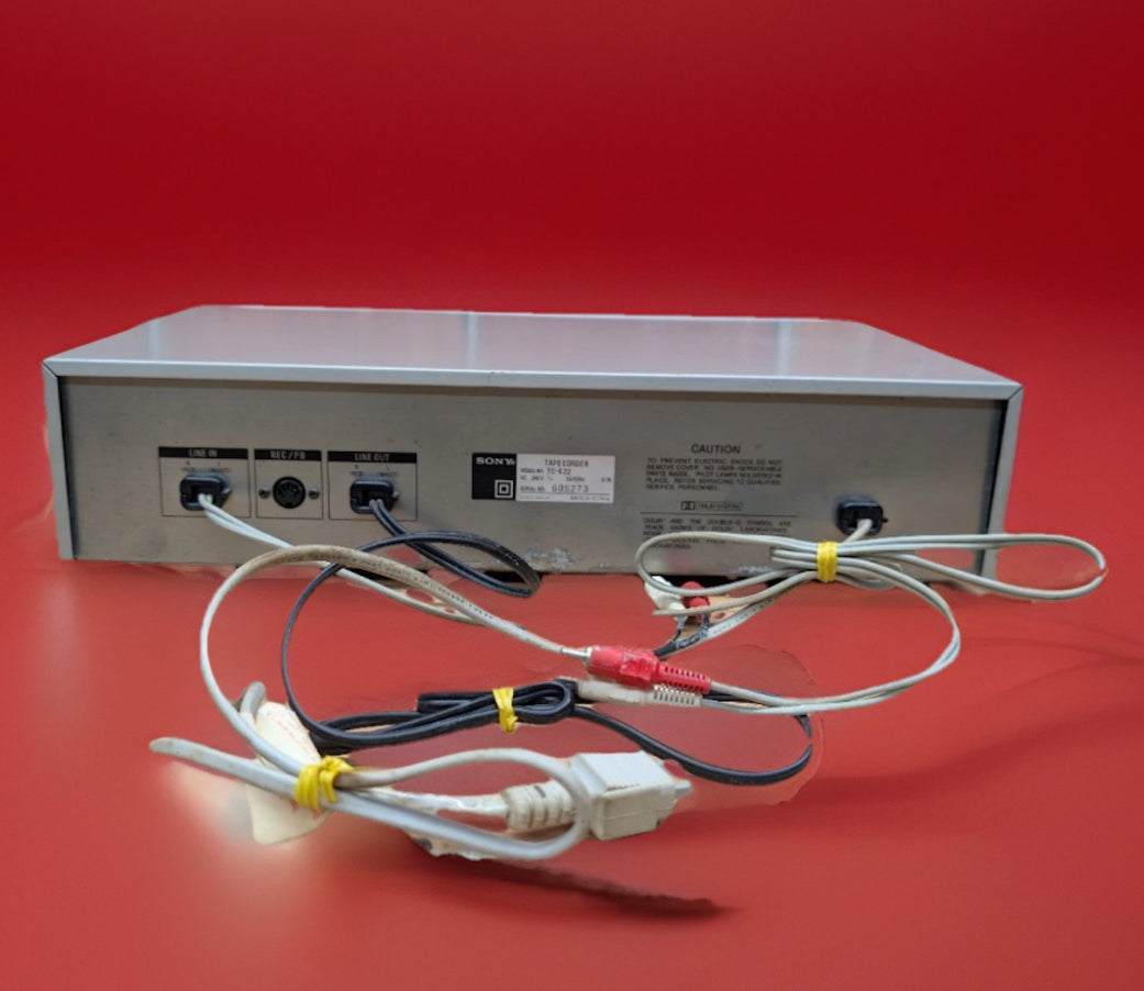 Vintage Sony TC-K22  Cassette Deck VU Meters *New Belts* Works Smooth Rare🔥