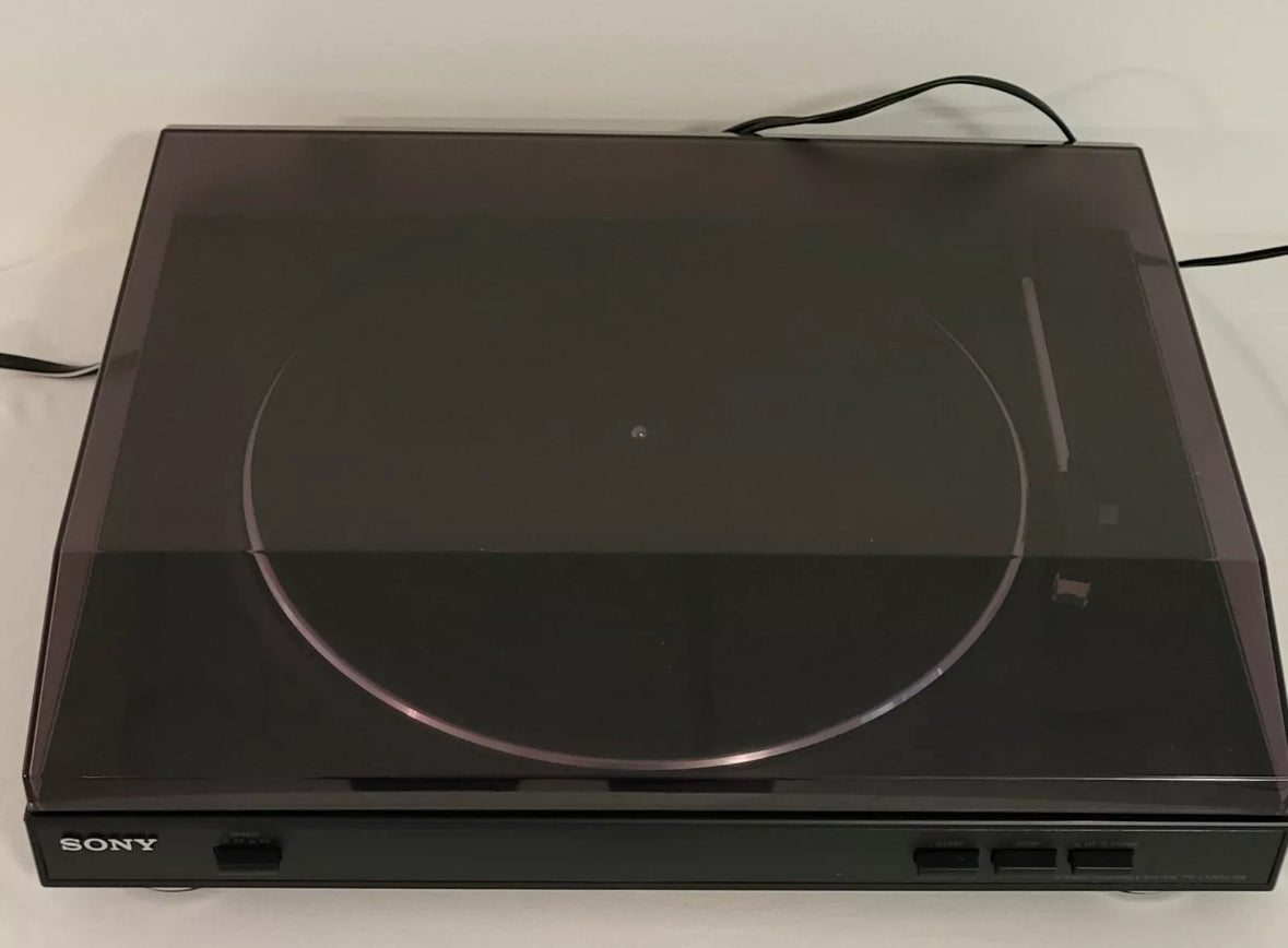 Sony Stereo Turntable Record System PS-LX300USB Belt Drive Tested Works Well👌