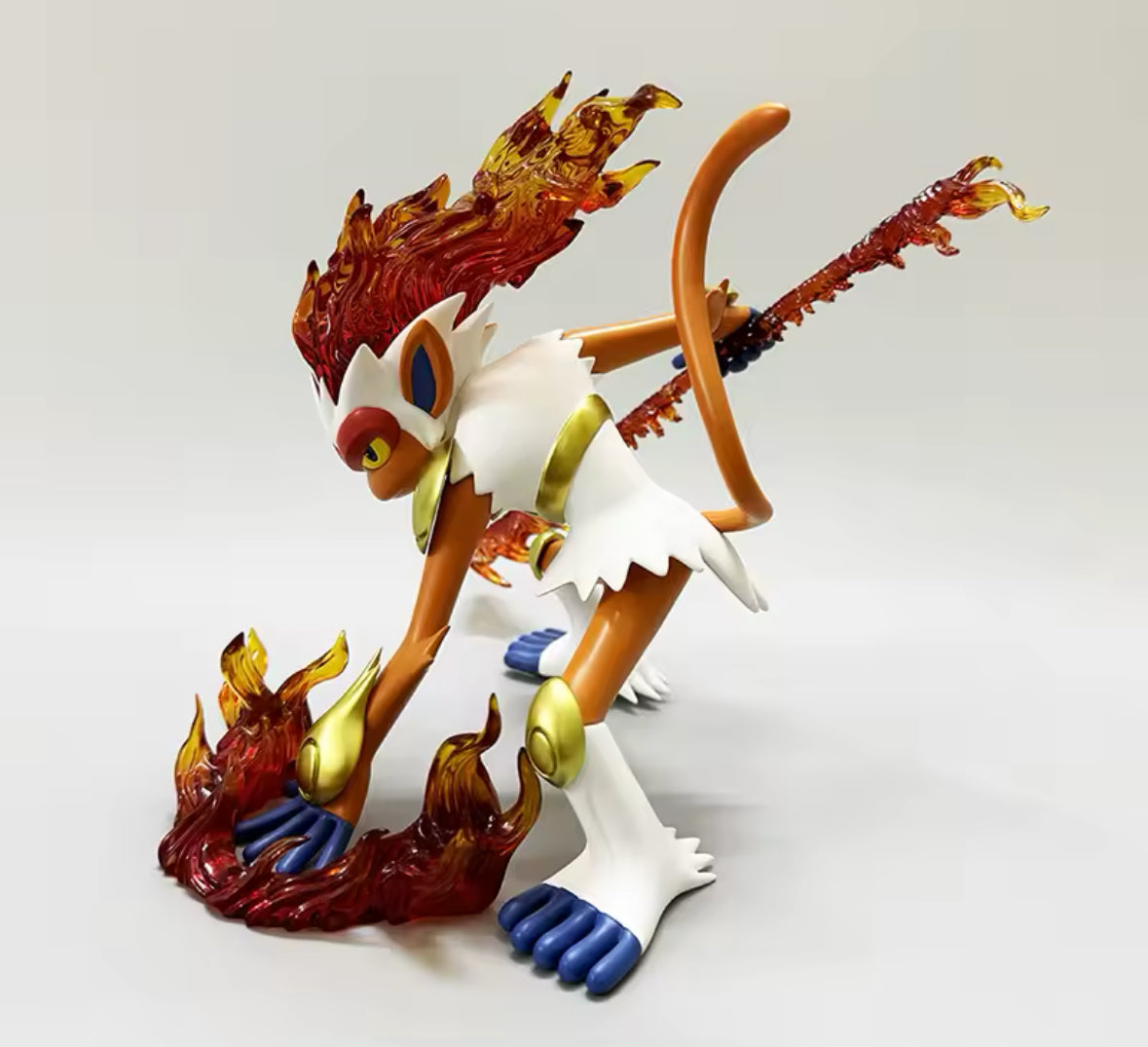 Pokemon Infernape 13cm Toy Figure Takara Tomy Diamond Pearl Era Brand New